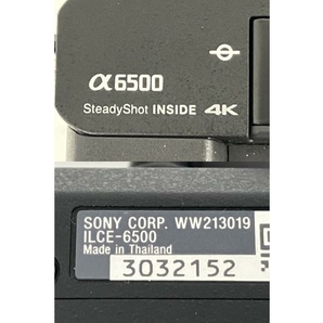 【動作保証】SONY a6500 ILCE-6500 ミラーレス 一眼 カメラ ボディ ソニー 中古 S8741445の画像9