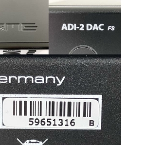 【動作保証】 RME ADI-2 DAC FS RMEフラッグシップ D/Aコンバーター ドイツ製 良好 中古 Y8740252の画像3