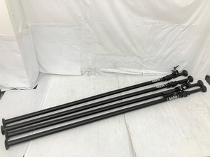 【引取限定】 manfrotto マンフロット AutoPole 032 オートポール 約2m10cm-3m70cm 4本セットカメラ周辺機 中古 直 K8741048