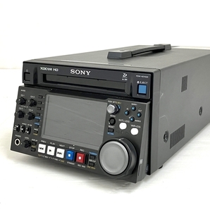 【動作保証】SONY PDW-HD1500 XDCAM HD422 当時物 業務用 プロ用 レコーダー中古 O8736418の画像1
