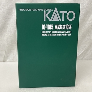 【動作保証】 KATO 10-1185 西武鉄道 101系<初期型> 新塗色 4両 基本セット Nゲージ 鉄道模型 中古 S8644858の画像7