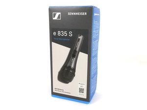 【動作保証】SENNHEISER E835-S ボーカルマイクロホン 未使用 Y8745840