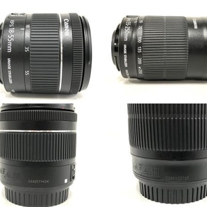 【動作保証】 Canon キャノン EOS Kiss X10 EF-S 18-55mm IS STM EF-S 55-250mm IS STM Kit ダブルズームキット カメラ 中古 美品 B8719724の画像6