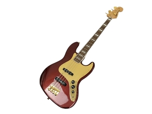 [Гарантия операции] Squier от Fender 40 -летие Jazz Bass Gold Edition Square Squireer от Fender использовал N8732426