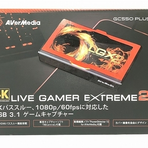 【動作保証】AVerMedia GC550 PLUS LIVE GAMER EXTREME2 ゲームキャプチャー(21-06-06) 中古 良好 O8745127の画像2