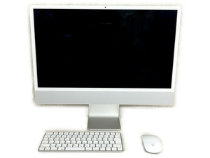 【動作保証】Apple iMac 24インチ M1 2021 MGPD3J/A 一体型PC Apple M1 8GB SSD 512GB Ventura 中古 良好 T8727438