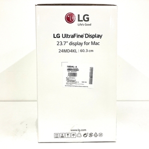 【動作保証】LG UltraFine Display 23.7 display for Mac 24MD4KL 4Kモニター 23.7インチ PC周辺機器 未使用 B8739072の画像3