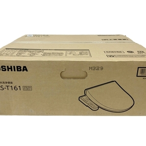 【動作保証】TOSHIBA 東芝 SCS-T161 クリーンウォッシュ 温水洗浄便座 ステンレスノズル オート脱臭 未使用 M8734736の画像1