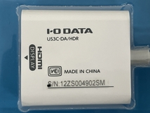 【動作保証】IO DATA US3C-DA/HDR USB Type-C対応 グラフィックアダプター HDR対応モデル 中古 K8719406_画像6