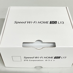 KDDI ZTR02 Speed Wi-Fi HOME 5G L13 ルーター パソコン周辺機器 家電 中古 美品 K8692705の画像3