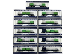 【動作保証】TOMIX 2758/2757 コキ10000形,コキフ10000形 コンテナ車 コンテナ積載 11両 Nゲージ 鉄道模型 中古 N8733794