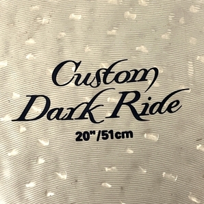 【動作保証】Zildjian K Custom Dark Ride 20/51cm シンバル 中古 良好 T8743589の画像5