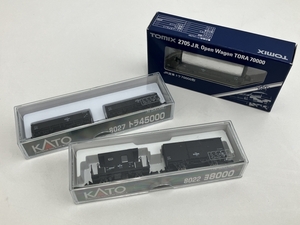 KATO Tomix 2705 8022 ヨ8000 8027 トラ45000 貨車 おまとめセット 鉄道模型 Nゲージ 中古 Z8690855