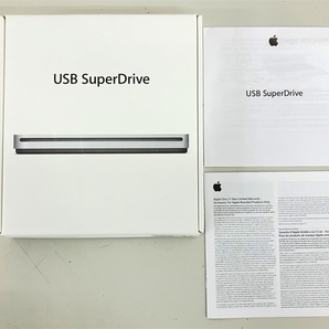 Apple アップル MD564ZM/A USB SuperDrive+MJ2R2J/A Magic Trackpad 2 パソコン周辺機器 ジャンク K8717552の画像2