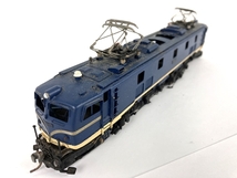 メーカー不明 EF5855 ブルー 青 鉄道模型 HOゲージ ジャンク Y8746141_画像1