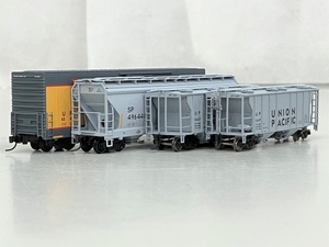 【動作保証】MICRO-TRAINS UNION PACIFIC 4車両おまとめ Nゲージ 鉄道模型 中古 K8711228