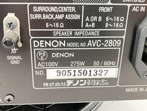 【動作保証】DENON AVC-2809 AVアンプ 音響機材 オーディオ 中古 W8742264_画像7