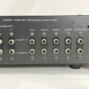 【動作保証】クリスキット MARK-8D プリメインアンプ コントロールアンプ 音響機材 中古 W8740177の画像6