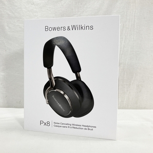 【動作保証】Bowers & Wilkins PX8 ワイヤレス ノイズキャンセリング ヘッドフォン 音響機器 ブラックレザー 中古 W8678186の画像3