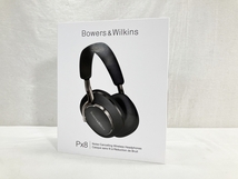 【動作保証】Bowers & Wilkins PX8 ワイヤレス ノイズキャンセリング ヘッドフォン 音響機器 ブラックレザー 中古 W8678186_画像3