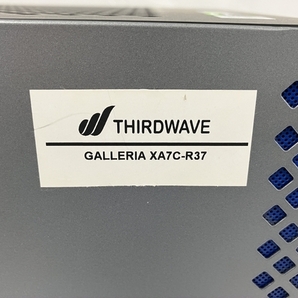 【動作保証】Thirdwave GALLERIA XA7C-R37 ゲーミングデスクトップPC Core i7-10700 16GB SSD 500GB RTX 3070 WIN11 中古 美品 T8563976の画像9