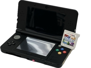 【動作保証】任天堂 KTR-001 New ニンテンドー 3DS 本体 ぷよぷよ ソフト付き Nintendo 中古 C8624052