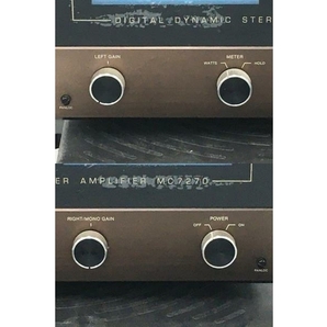 【引取限定】McIntosh MC7270 ステレオパワーアンプ 中古 直 Y8586015の画像6