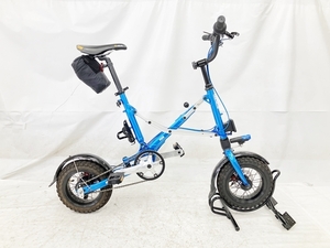 【動作保証】OX BIKES PECO OX-FB04 折り畳み自転車 ミニベロ オーエックスバイク ペコ 中古 良好 W8740054