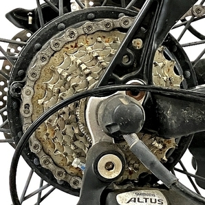 【引取限定】 MATE CITY ディスクブレーキ 外装7段 折りたたみ式 電動アシスト自転車 E-bike 現状品 ジャンク 直 T6806949の画像7