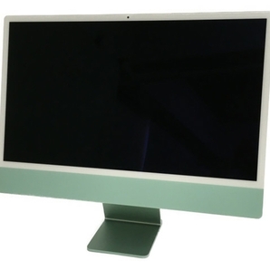 Apple iMac 24 インチ M1 2021 一体型 PC 8GB SSD 256GB グリーン Ventura 中古 良好 T8334094の画像1