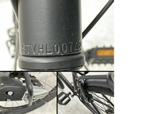 【引取限定】 【動作保証】SHIONO TURBO OVER シティサイクル 27インチ ターボオーバー ブラック 自転車 シオノ 中古 直O8618088_画像8