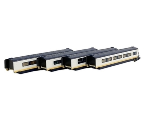 【動作保証】KATO 10-328 ユーロスター 4CAR SET 増結セット 4両 Nゲージ カトー 鉄道模型 中古 W8754937