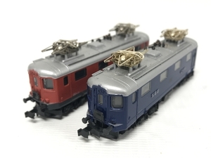【動作保証】KATO 13702-5 13702-7 Re4/4 電気機関車 鉄道模型 2点セット Nゲージ 中古 F8745812