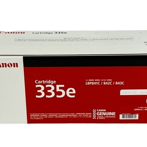 Canon 335E ブラック マゼンタ シアン イエロートナー 4色セット キャノン 未使用 N8759792の画像2