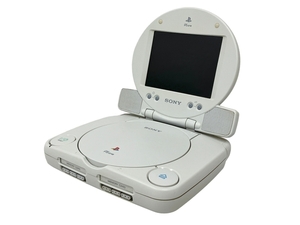 SONY ソニー PS one 本体 LCD液晶モニター COMBO コンボ SCPH-140 ゲーム機 訳有 M8747642