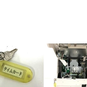 【動作保証】AMANO MRS-300 時間集計 タイムレコーダー アマノ タイムカード 中古 B8731942の画像9