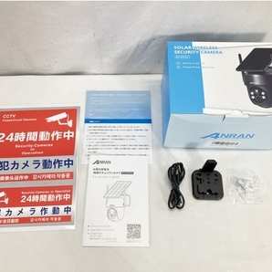 【動作保証】ANRAN AR-W606 防犯カメラ 監視カメラ ソーラー PTZカメラ 双方向通話 ブラック 中古 美品 W8700898の画像2