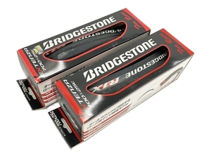 BRIDGESTONE EXTENZA R1X 700x25C タイヤ 2本 セット 自転車 用品 ブリヂストン 中古 美品 W8710460