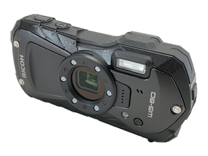 【動作保証】 RICOH WG-80 コンパクト デジタル カメラ 防水 リコー 未使用 W8759666
