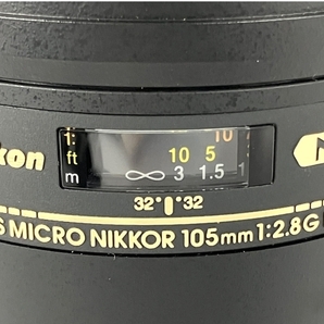 【動作保証】 Nikon AF-S VR Micro-Nikkor 105mm f:2.8G ED 一眼レフカメラレンズ 中古 Y8750894の画像3