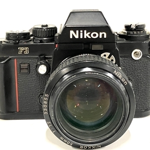 Nikon ニコン F3 NIKKOR 50mm 1:1.2 フィルムカメラ レンズ ジャンク B8762720の画像2