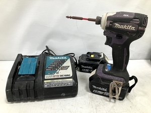 makita TD172D 18V 充電式 インパクトドライバー 充電器 バッテリー2個 セット マキタ 電動工具 中古 H8759538