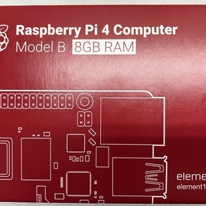 【動作保証】Raspberry Pi 4 Computer model B 8GB RAM element14 未使用 未開封 W8757066の画像5