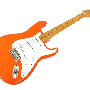【動作保証】Fender USA American Vintage 57 Stratocaster Fiesta Red ギター ハードケース付き 中古 O8757108の画像1