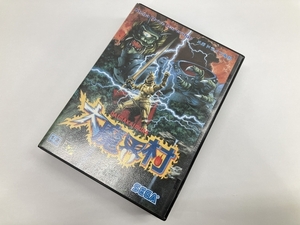 【動作保証】SEGA MD メガドライブ ソフト 大魔界村 G-4013 説明書 ケース付き レトロゲーム セガ 中古 良好 W8753309