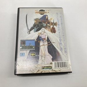 【動作保証】SEGA MD メガドライブ ソフト SORCERIAN ソーサリアン 説明書 ケース付き レトロゲーム セガ 中古 良好 W8752174の画像3