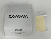 【動作保証】DAIWA ADMIRA 100XH L ハンドル 左巻 ベイトリール ダイワ 中古 良好 S8758573_画像3