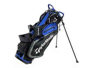 【動作保証】 TaylorMade JJJ45 テーラーメイド キャディバッグ セレクトプラス スタンドバッグ 9型 Black Blue 中古 美品 T8629469