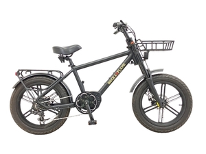 【動作保証】 ROCKA FLAME HAYATE E-bike 電動 アシスト 自転車 20インチ ロカフレーム ハヤテ 中古 楽 O8736551