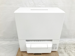 【動作保証】Panasonic NP-TSP1-W 電気食器洗い乾燥機 食洗機 2022年製 パナソニック 中古 楽 O8660703